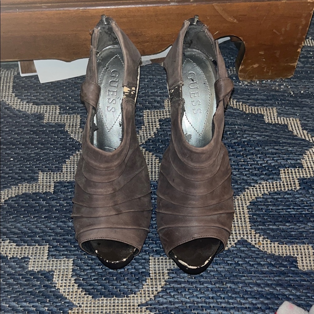 Guess Dark Brown Women's Heels